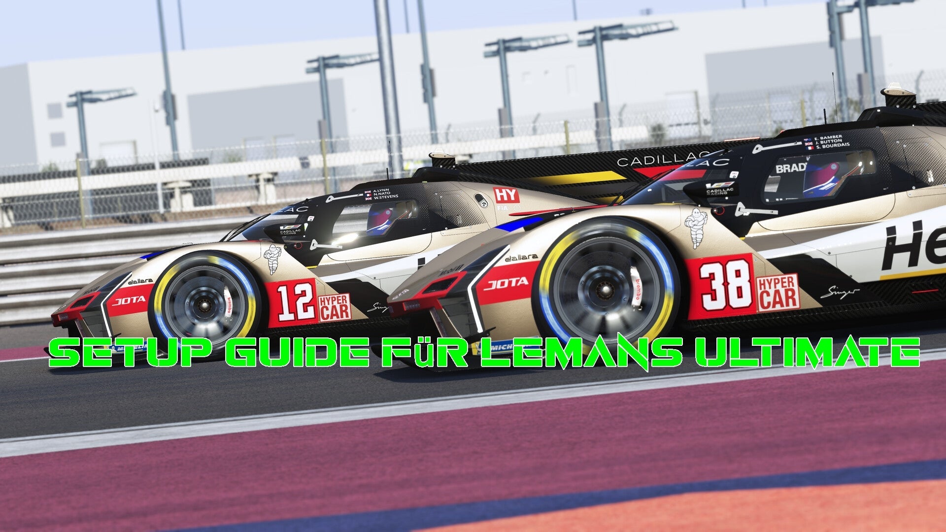 Fahrzeug-Setup Guide für Le Mans Ultimate