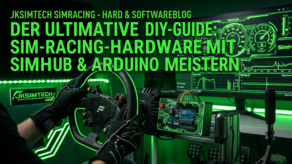 Jksimtech -Guide: Sim-Racing-Hardware mit SimHub & Arduino meistern