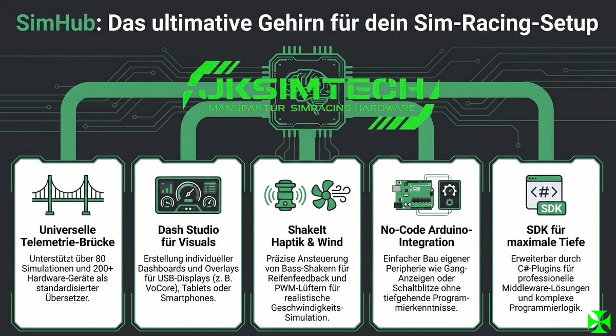 Simhub simracing setup gehirn