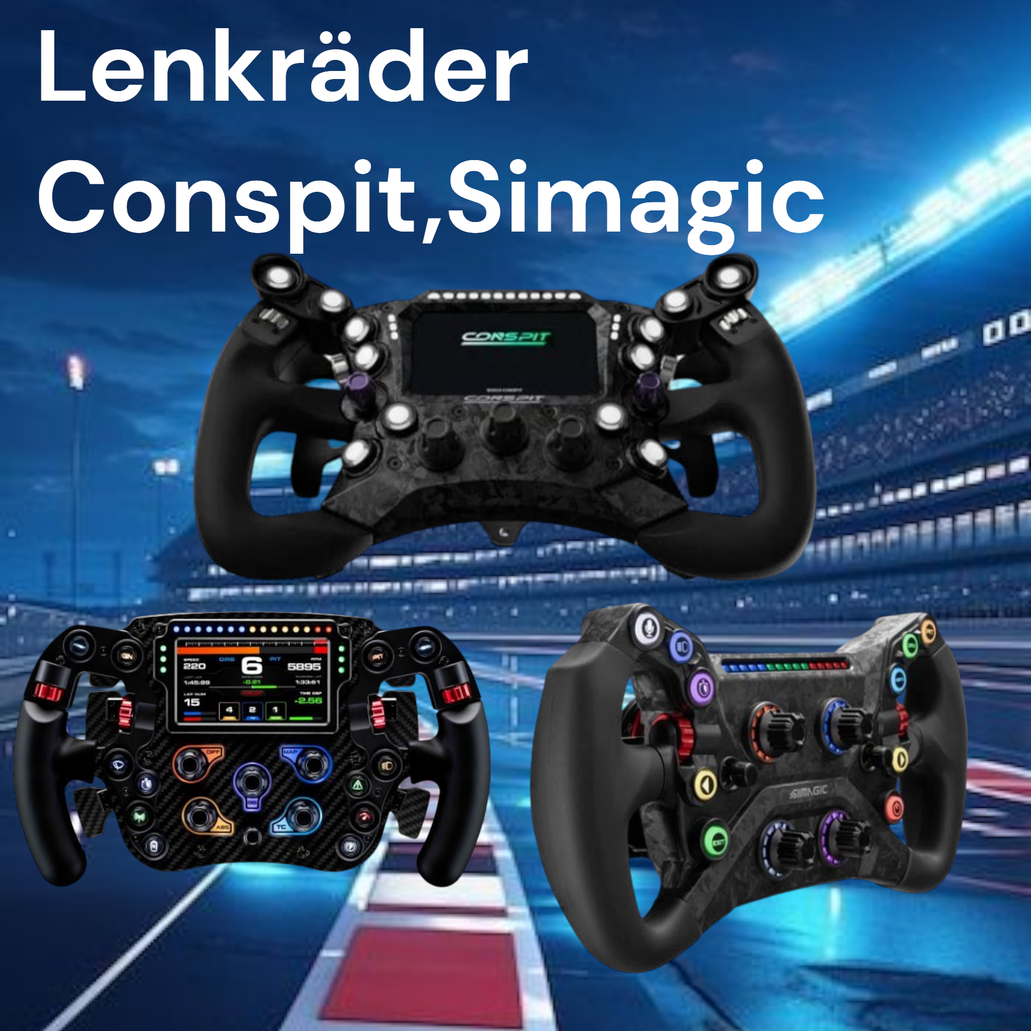 Conspit und Simagic Wheels