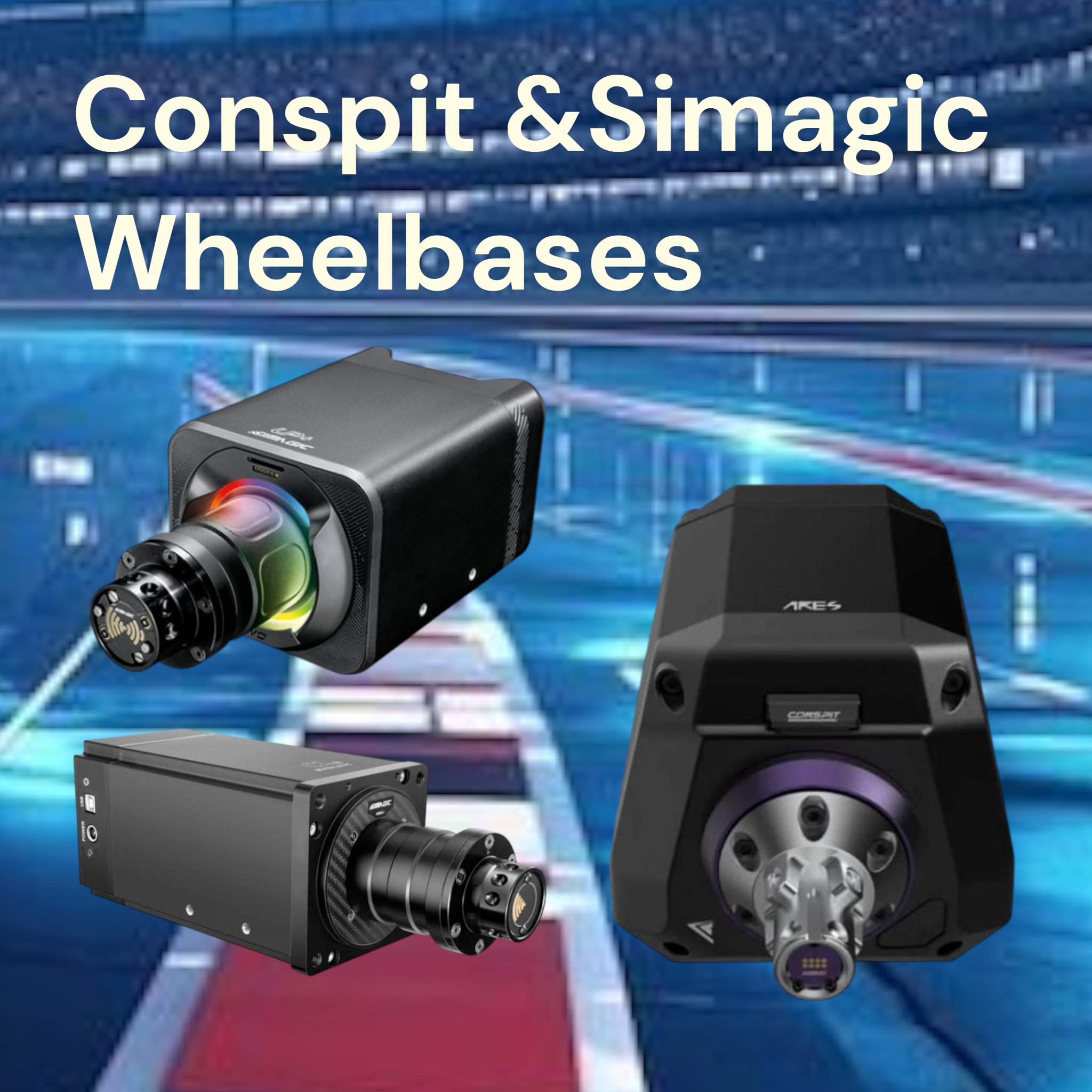 Conspit und Simagic Wheelbases