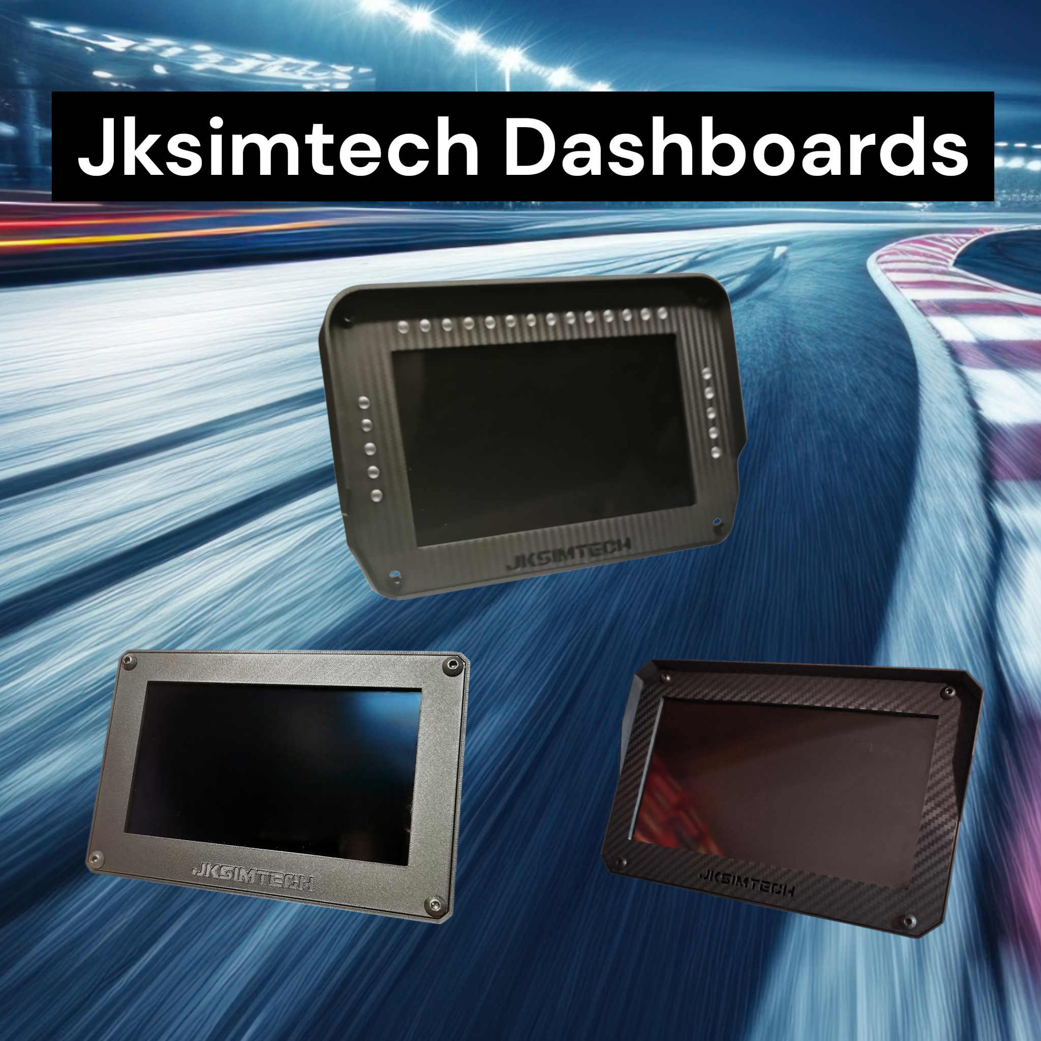 Jksimtech Sim racing Dashboard