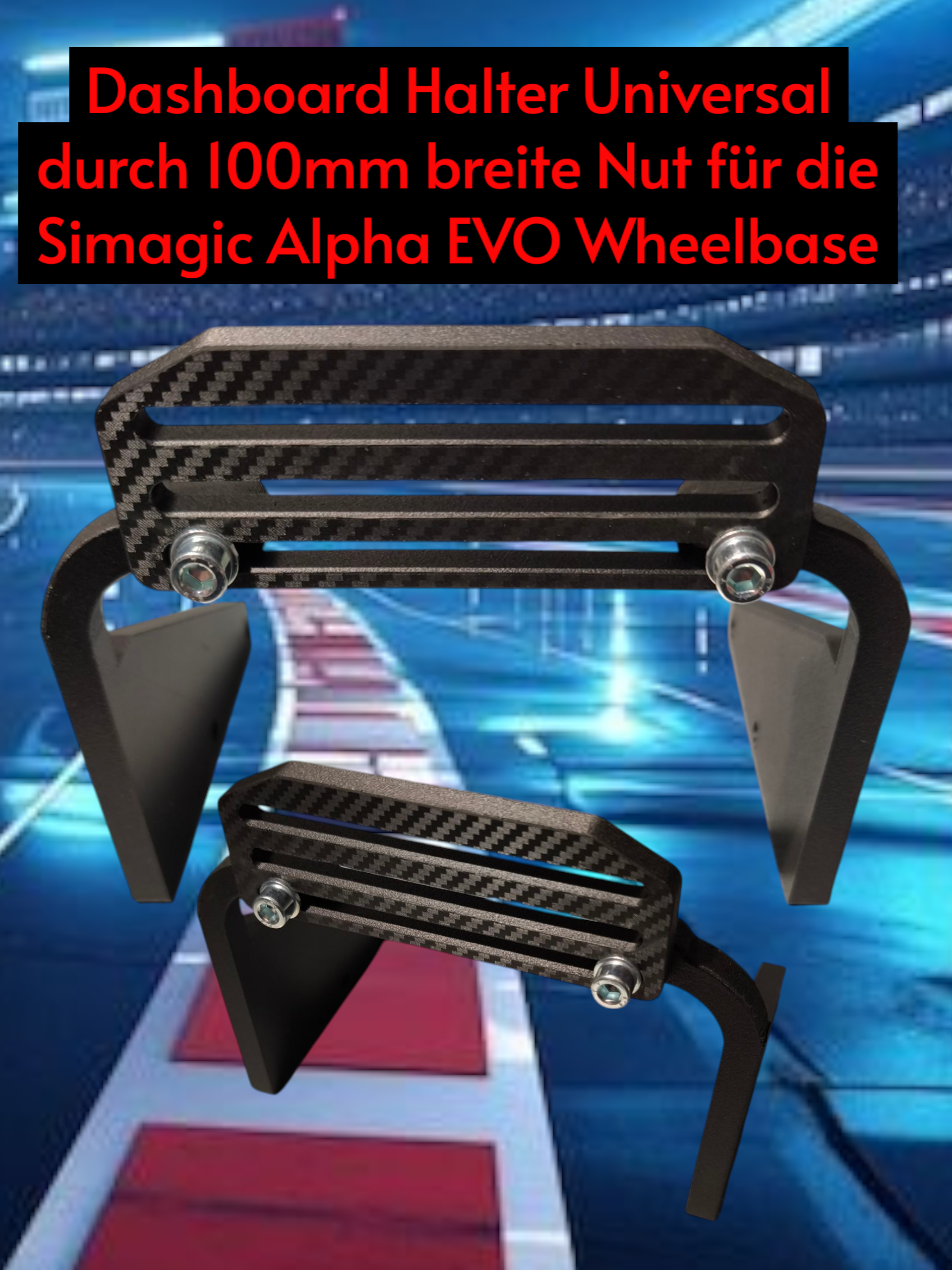 Dashboard Halterung Universal für Simagic Alpha EVO