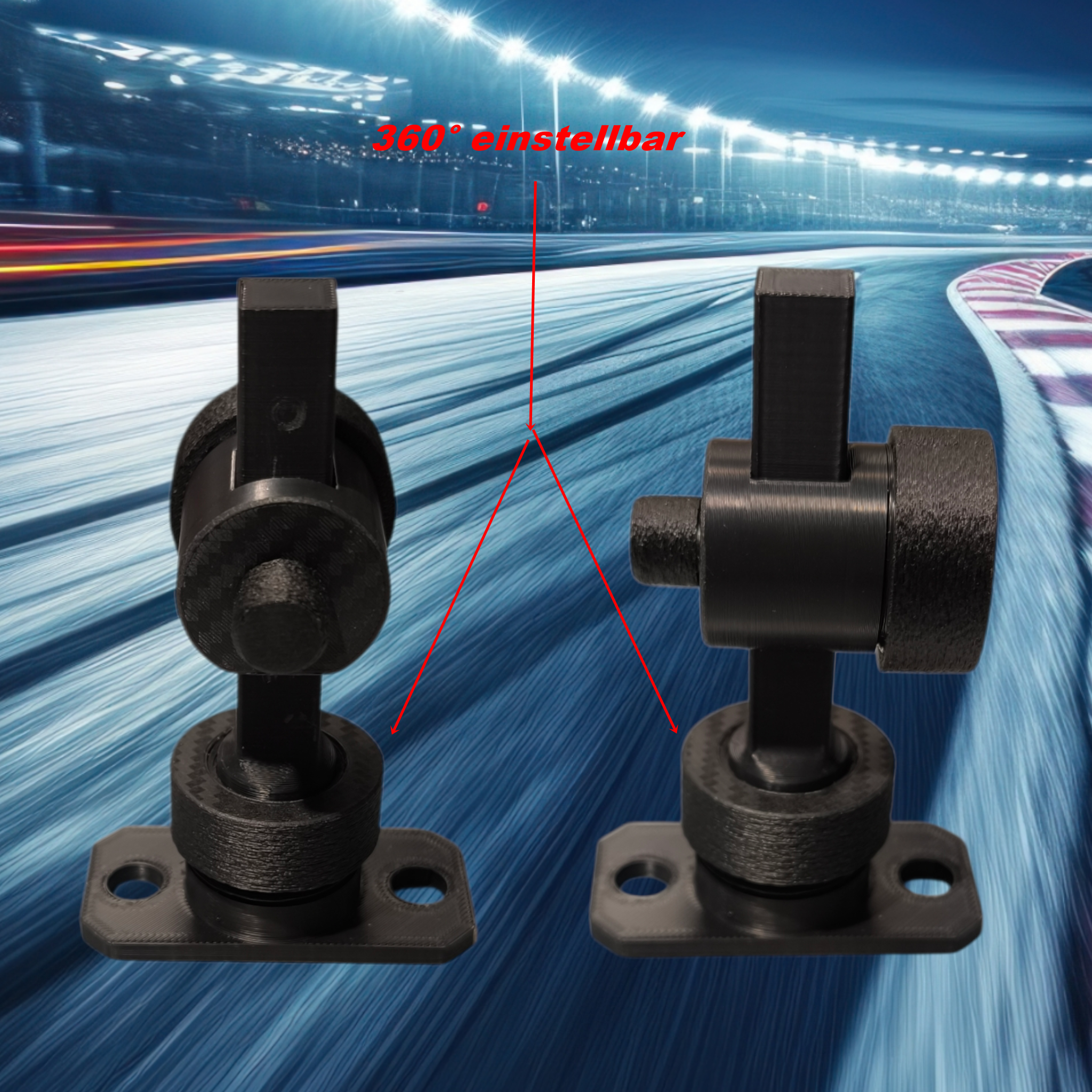 90° Montage Halterung für Flaglight PF2