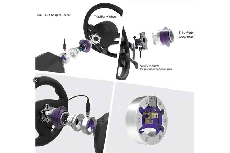 Conspit USB-A Adapter Spacer